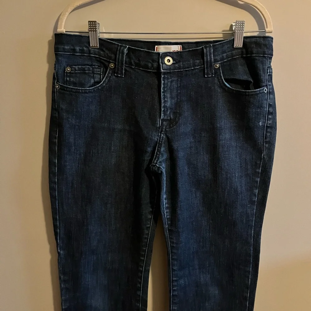 BDG Dark Wash Straight Leg Blue Mom Jeans Size 31